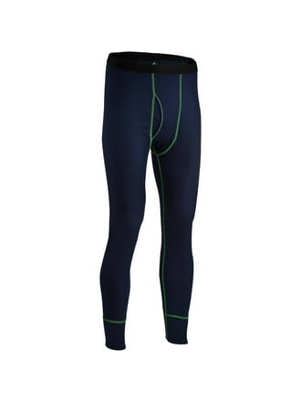 Indera Mens Tall Two-Layer Performance Thermal Underwear Pant with Silvadur
